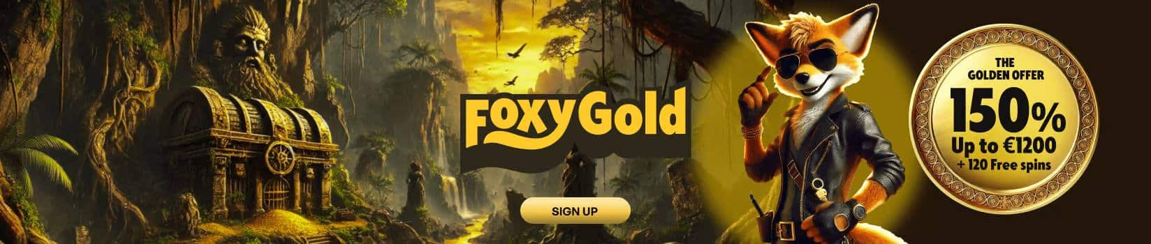 FoxyGold's 150% gouden bod wacht